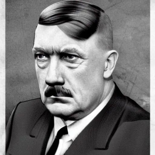 Prompt: Donald trump as adolph hitler