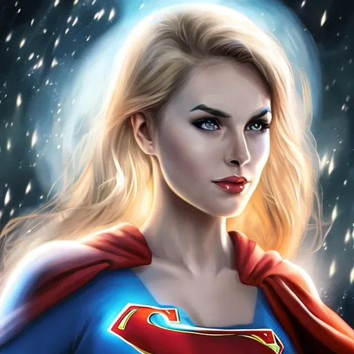 Prompt: Kryptonian Female


