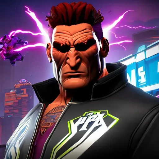 Prompt: ken shamrock agents of mayhem