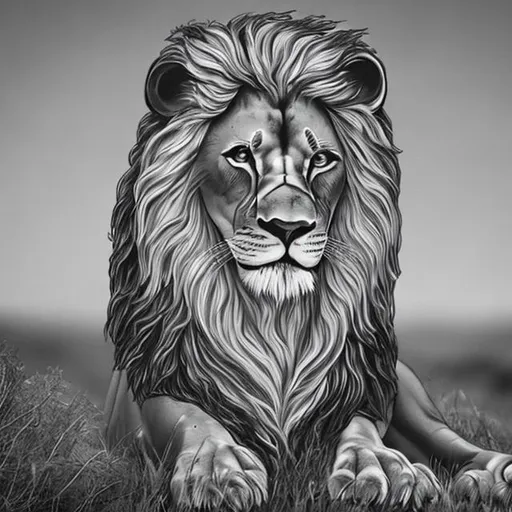 Prompt: the lion of judah is a woman