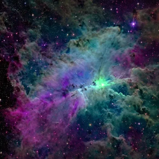 Prompt: A gorgeous hyper realistic Nebula 