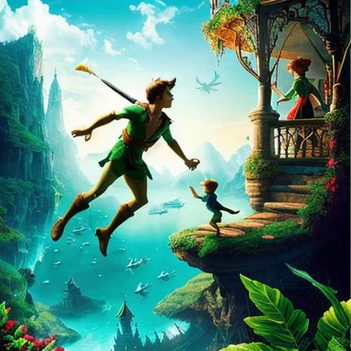 Prompt: Peter Pan