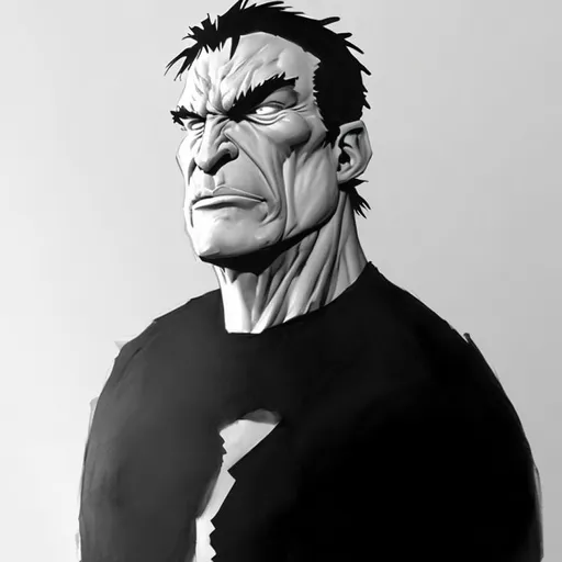 Prompt: create a hulking copy designed by simon bisley