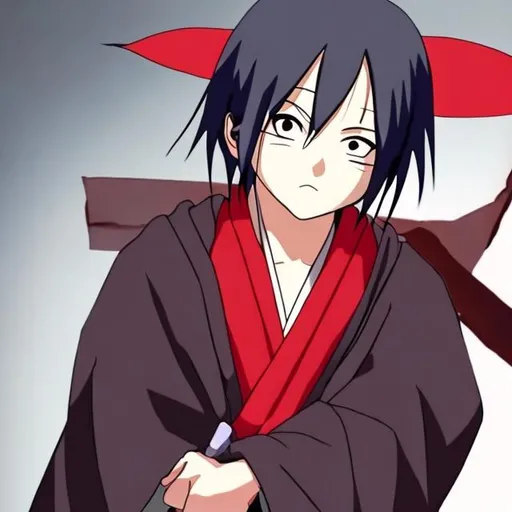 Prompt: itachi super cute