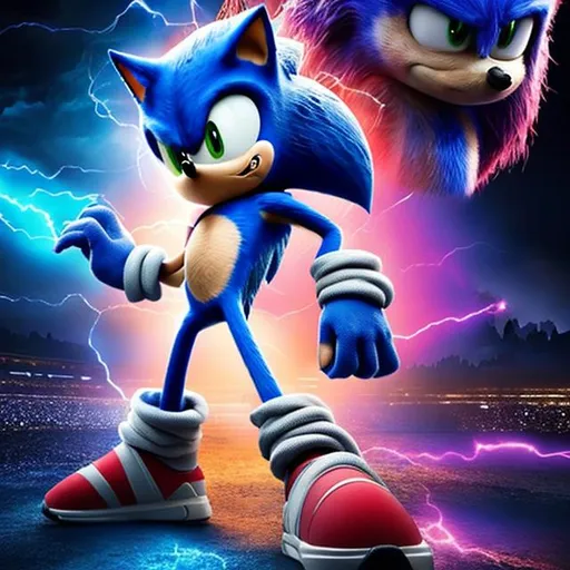 Sonic the Hedgehog Movie Poster