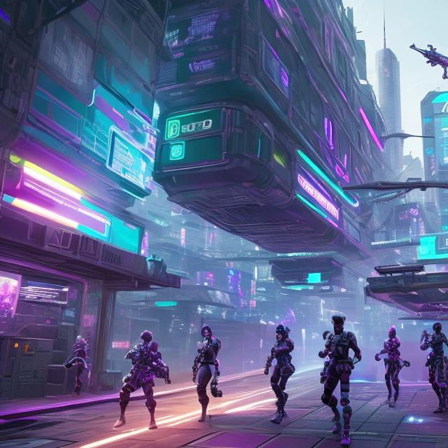 Futuristic Fortnite 2025 concept art, hightech mate... OpenArt