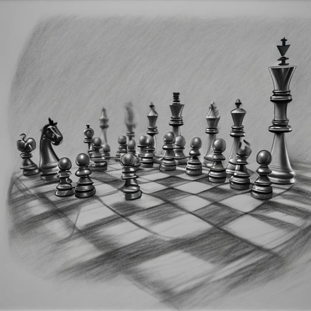 How to draw a chess board step by step / Chess board drawing 