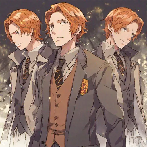 Prompt: Fred Weasley Anime
