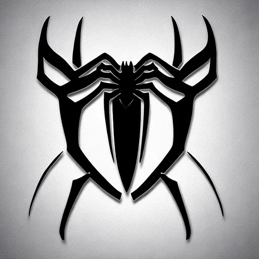 Prompt: spiderman logo
