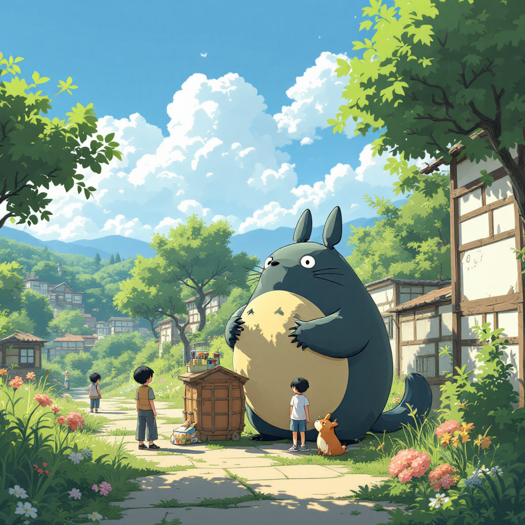 2d Studio Ghibli Anime Style anime Scene Best Pose 2d-studio-ghibli-anime-style-anime-scene-best-pose