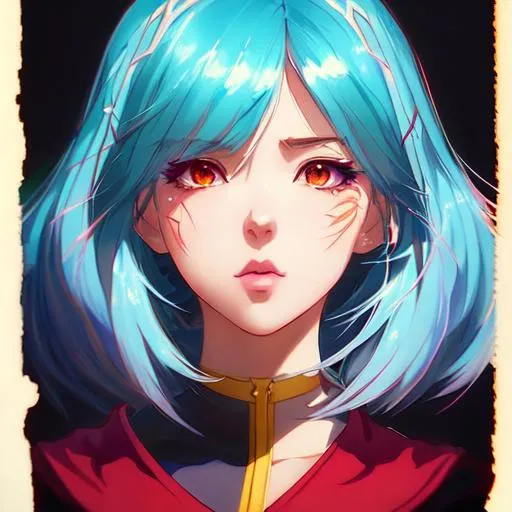 Digital, very vibrant, icon art, 2d, cartoon, anime, vintage