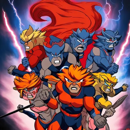 Prompt: Thunder cats