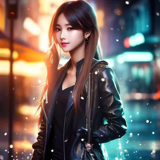 Prompt: splash art, HDR, UHD, high res, 64k, cinematic lighting, special effects, hd octane render, professional photograph, studio lighting, K-pop idol, girl in cafe, splash art, hyper detailed perfect face, beautiful child, full body, long legs, perfect body, high-resolution cute face, perfect proportions, smiling, intricate hyperdetailed hair, light makeup, sparkling, highly detailed, intricate hyperdetailed shining eyes, Elegant, ethereal, graceful, HDR, UHD, high res, 64k, cinematic lighting, special effects, hd octane render, professional photograph, studio lighting