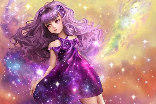 Galaxy 2024 dress girl