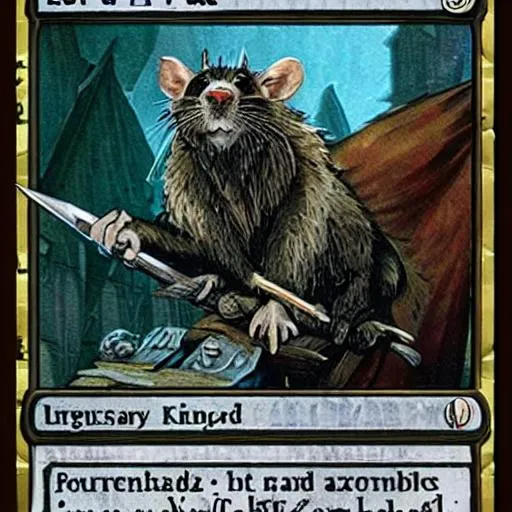 Prompt: Lord of the rats