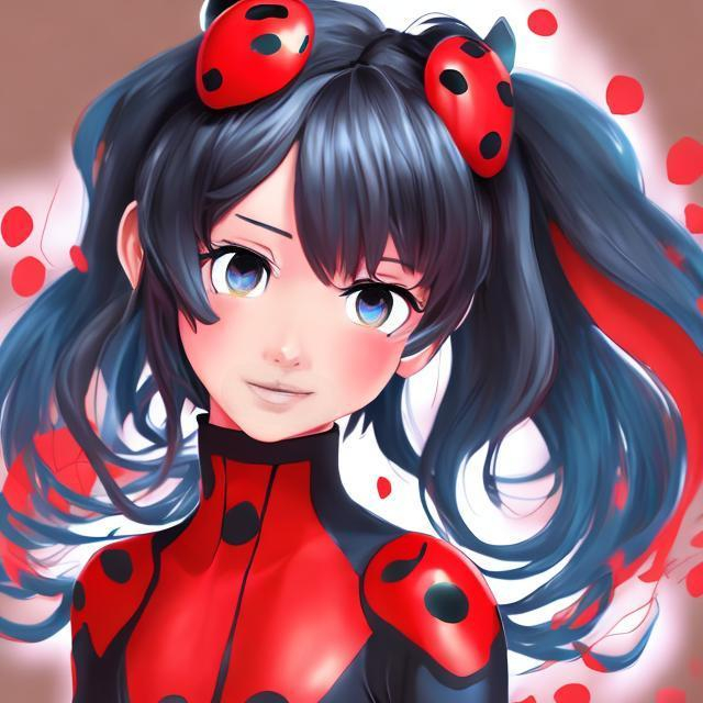 Fan art Anime Supervillain, marinette version anime, superhero, manga png |  PNGEgg