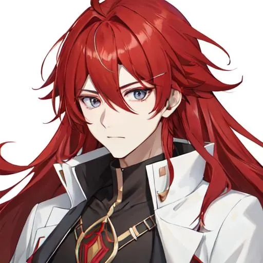 Prompt: Zerif 1male (Red hair covering his right eye)