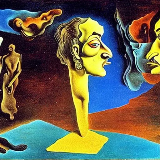 Dali style portrait of artifical intelligence creati... | OpenArt
