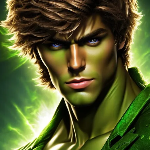 Prompt: High resolution hyperrealistic image of young avenger hulkling merged with marvel boy noh-varr, symmetrical detailed photorealistic, highly detailed, cinematic, uhd, hdr, 64k