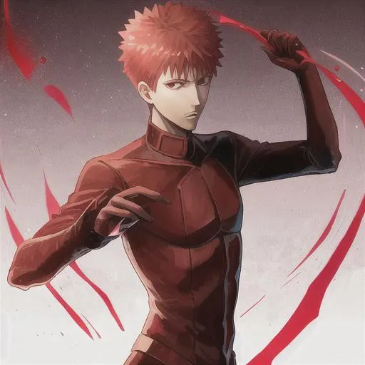 Prompt: Shirou Emiya Fate