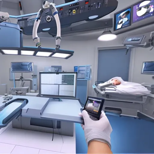 Prompt: surgery in virtual worlds

