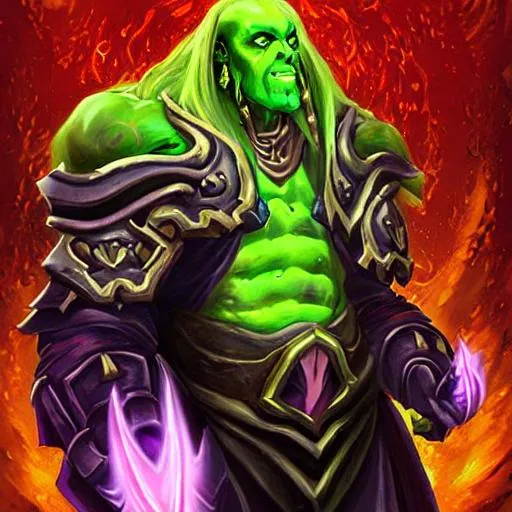 Prompt: gul'dan 