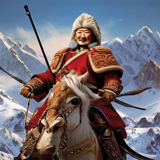 Prompt: genghis khan
