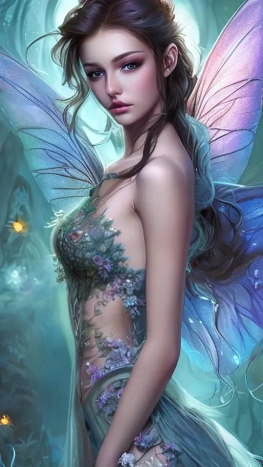 Prompt: highest quality, fairy, beauty face, full body, hot body, fantasy.