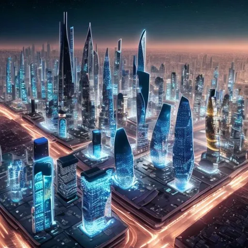 Prompt: Future cities 