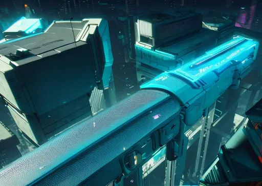 Prompt: futuristic city , cyberpunk 2077 night city