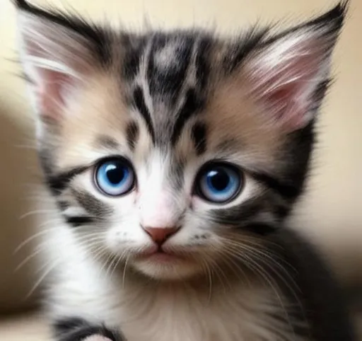 Prompt: cute kitten
