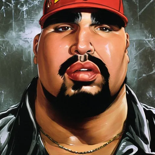 Prompt: Image of big pun