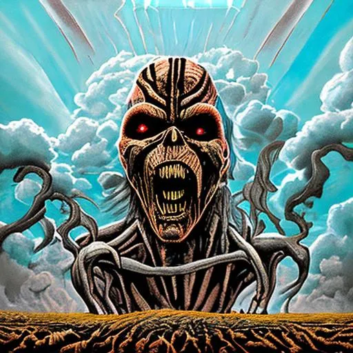 Iron Maiden Light In The Dark Album Cover Openart