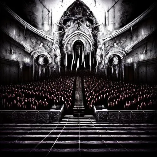 Prompt: Walls so white
Where your sorrows have a name
And day is dark as night
No remorse and no redemption

Close the door
Can you hear the crowd is waiting?
For the last encore
Screaming out for my attention

Chanting my name

[Chorus]
Welcome all to curtain call
At the opera
Raging voices in my mind
Rise above the orchestra
Like a crescendo of gratitude

This is my song

Like the dead
I am on the other side
They're howling in my head
There's no remorse and no redemption
You might also like
The Human Stain
Kamelot
Rule the World
Kamelot
March of Mephisto
Kamelot
Hush my dear
Let the music fill the night
And soon it's all we hear
Screaming out for my attention

Chanting my name
Chanting my name

[Chorus]
Welcome all to curtain call
At the opera
Raging voices in my mind
Rise above the orchestra
Like a crescendo of gratitude

Don't wake me
Until it's over
I, I may be dreaming
And awake

Solo

Chanting my name
Chanting my name
