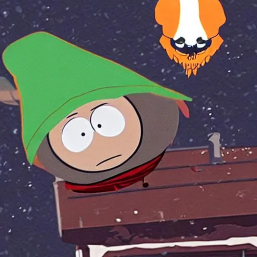 Prompt: Oh my god, they killed kenny, South Park