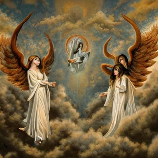 Angels inHeaven and Hell | OpenArt