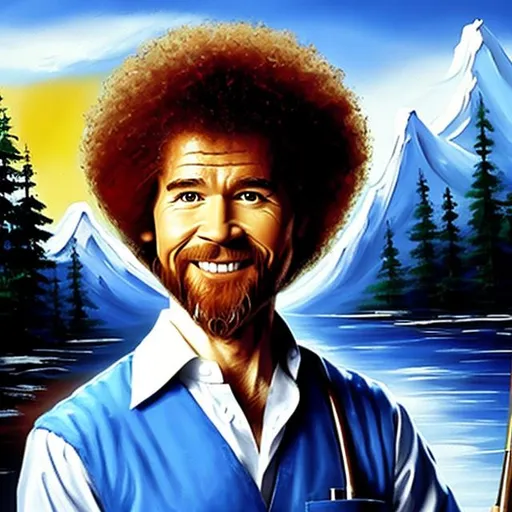 Prompt: bob ross painting
