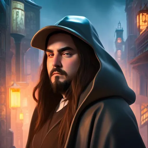 Prompt: Silent Bob, fantasy, DnD Character, Character art, hd, high quality, trending art, trending on artstation, 8k, hyperrealistic, sharp focus, studio photo, Very detailed, zoomed out view of character, panned out view, full character visible