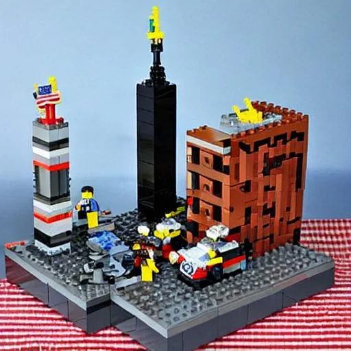 9/11 memorial lego set | OpenArt