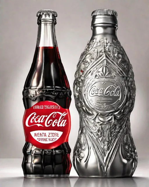 Prompt: Enhance
breathtaking  Bottle of Coca cola 
 award-winning, professional, highly
detailed