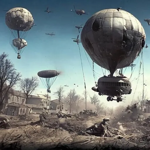 Prompt: War ww2