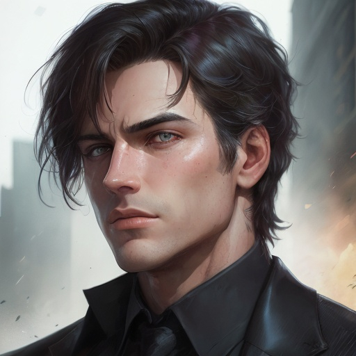 bruce wayne illustration by Marc Simonetti Carne Gri... | OpenArt