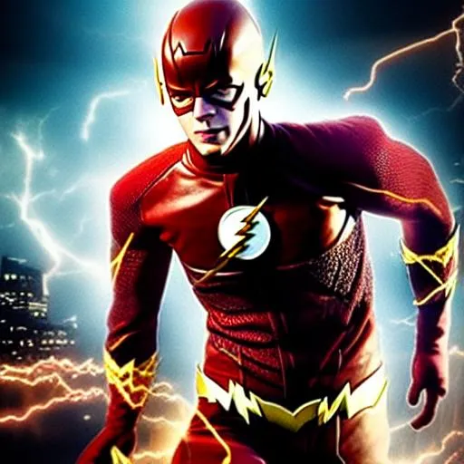 The Flash, hyper-realistic, cinematic, detailed, loo... | OpenArt