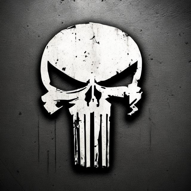 The Punisher Skull Logo