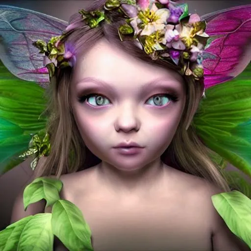 an fairy face, hyper realistic, UHD | OpenArt