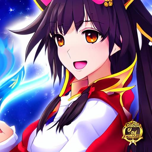 Vtuber sinder with giant two tailed fire wolf High d... | OpenArt