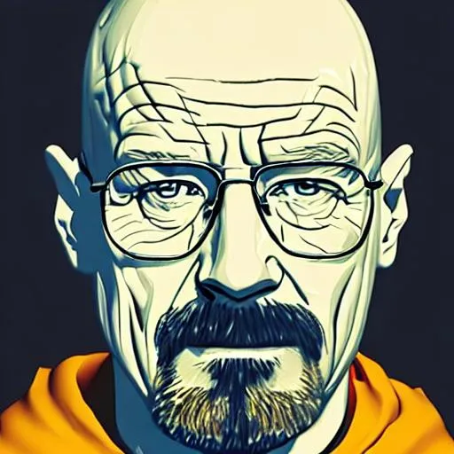 a portrait of walter white | OpenArt