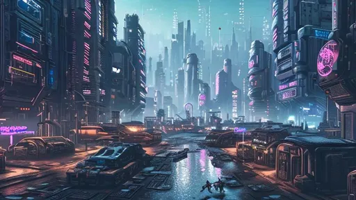 Prompt: a cyberpunk futuristic city with a medieval knight on the center of it