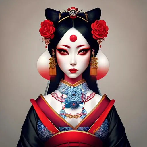 FEMALE GEISHA DRAG QUEEN | OpenArt