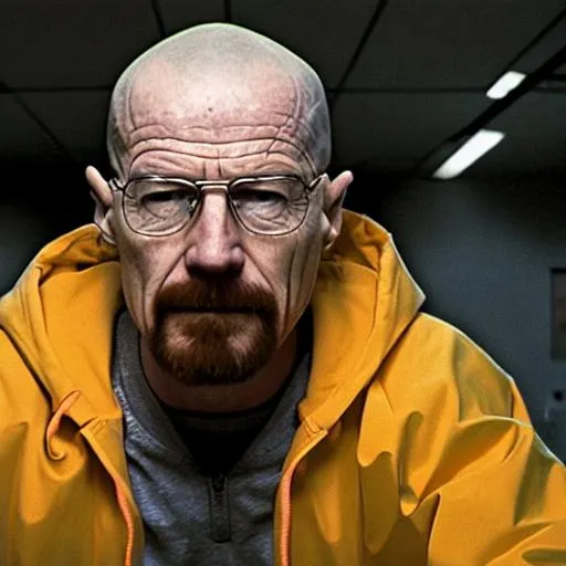 Prompt: walter white kills jessie